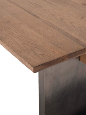 Brennan Dining Table, Dove Oak