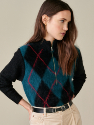 Bellerose - Douli Sweater: Argyle