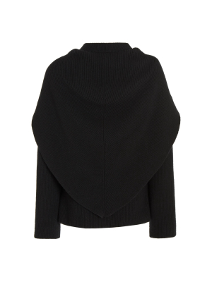 Cape V-neck Jumper