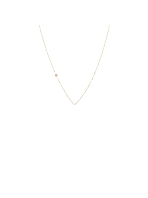 14k Tiny Floating Diamond Chain