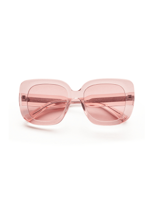 #010 Sunglasses In Pink