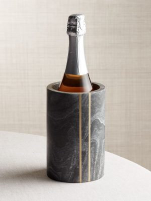 Hayes Black Marble Wine Cooler