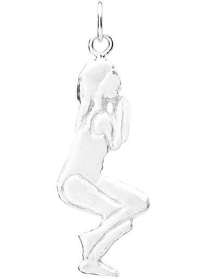 Eagle Pose Yoga Charm