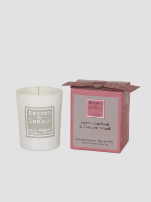 Travel Size Jasmine, Patchouli & Cashmere Woods Candle