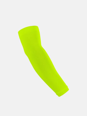 Safety Yellow Seamless Football Compression Arm Sleeve