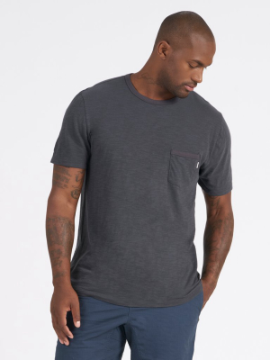 The Rise Tee | Charcoal
