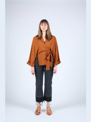 Tennessee Twill Kimono Cinnamon