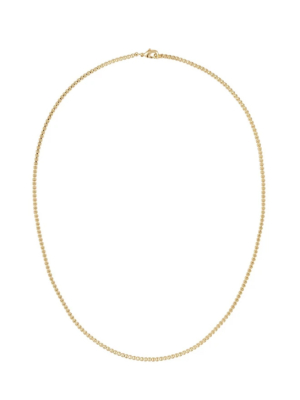 Round Box Chain Necklace