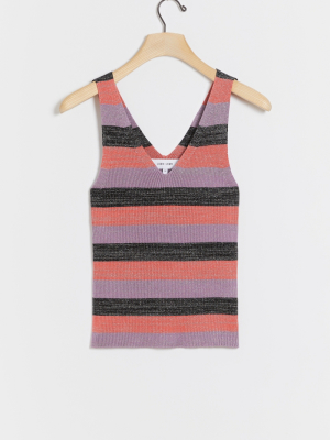 Stephine Shimmer Knit Tank