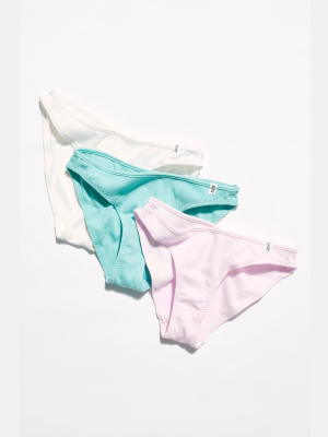 Rib Jersey Mini Brief 3-pack