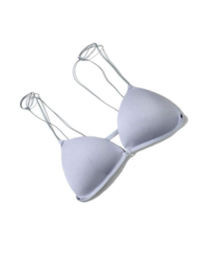 Silver Triangle Bra