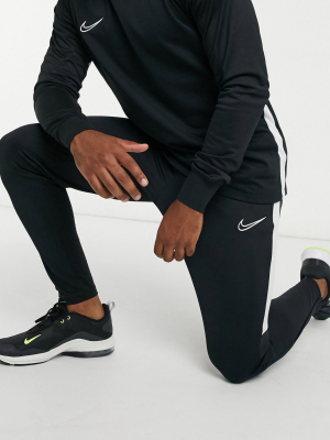 Nike Football Academy Sweatpants In Black