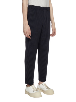 Homme Plissé Issey Miyake Straight Leg Trousers