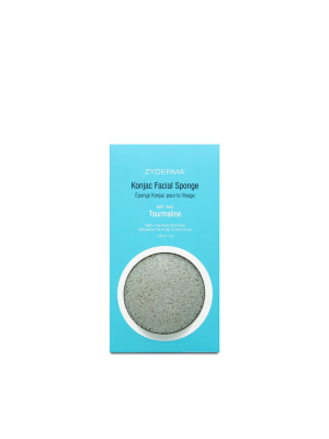 Konjac Facial Sponge With Tourmaline