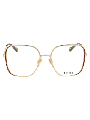 Chloé Eyewear Square Frame Glasses