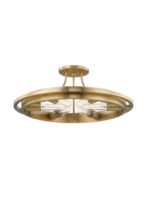 Chambers 6 Light Flush Mount