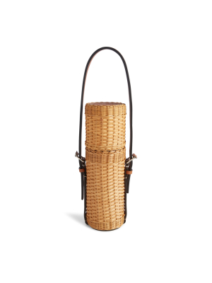 Bailey Wicker Wine Tote