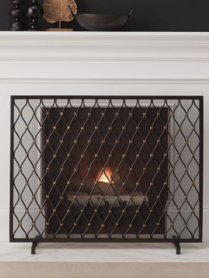 Corbett Bronze Fireplace Screen