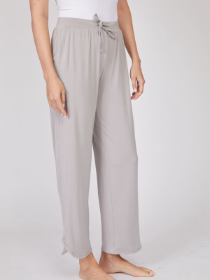 Bamboo Cropped Curve Jogger Pants