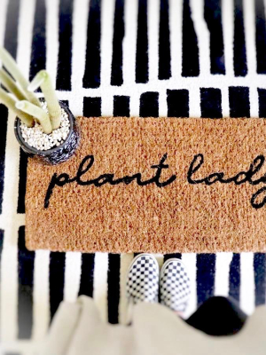 Plant Lady Doormat
