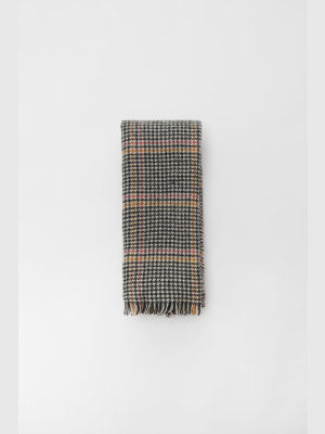 Houndstooth Scarf