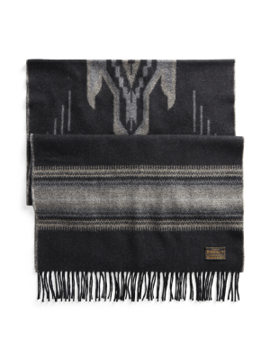 Western Lambswool-cashmere Scarf
