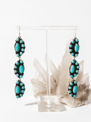 Monroe Turquoise Earrings