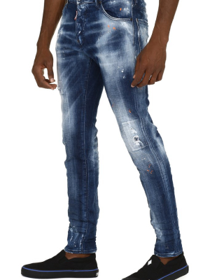 Dsquared2 Stained Effect Cool Guy Jeans