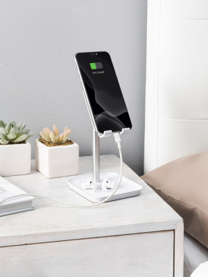 The Perfect Phone Stand - White