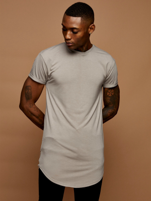 Gray Longline T-shirt