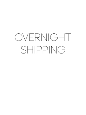 Overnight Shipping