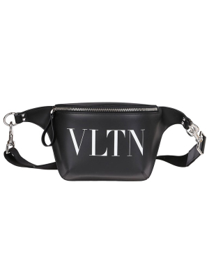 Valentino Vltn Print Belt Bag