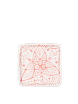 Square Ceramic Tray - Blush