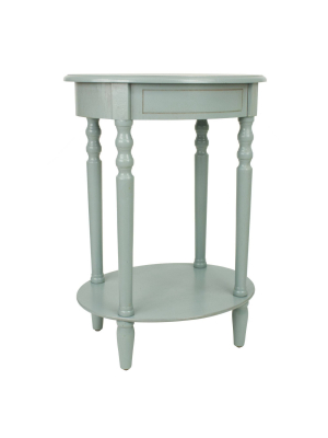 Simplify Oval Accent Table - Décor Therapy