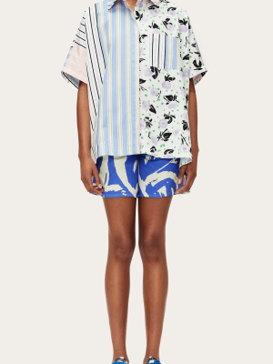 Luna Printed Cotton Shirt