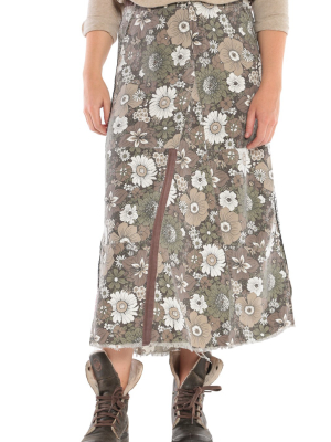 Maxi Skirt - Fire Flower