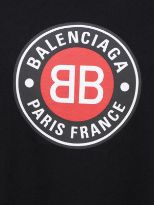 Balenciaga Paris France Print Hoodie