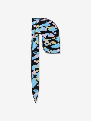 Bape New Multi Camo Du-rag - Black