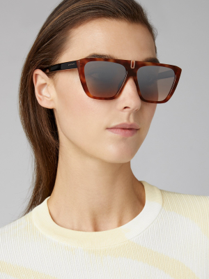 Oversized Acetate Square-frame Sunglasses
