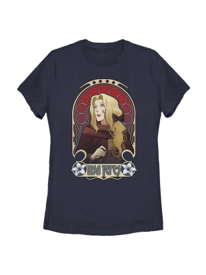 Women's Castlevania Lisa Tepes Portrait T-shirt