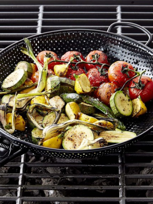 High-heat Nonstick Steel Grill Fry Pan