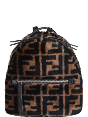 Fendi Ff Monogram Mini Backpack