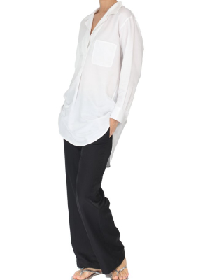 Silk Cotton Oversized Shirt