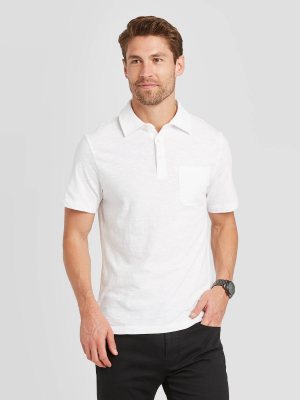 Men's Standard Fit Short Sleeve Polo Jersey Shirt - Goodfellow & Co™