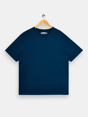 Blue Oversized T-shirt