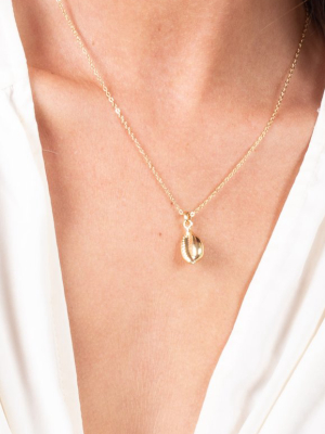 Puka Shell Necklace - Gold