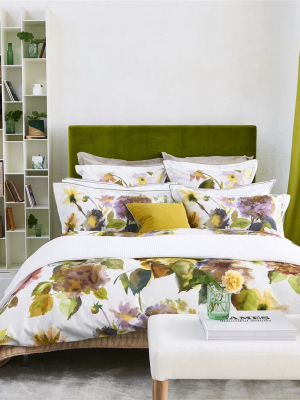 Palace Flower Birch Duvet Cover Design By Designers Guild