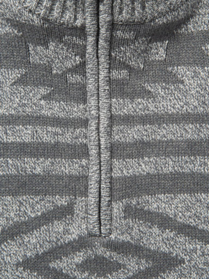 Aztec Wool-blend Pullover