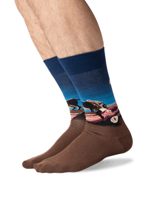 Men's Rousseau's The Sleeping Gypsy Socks