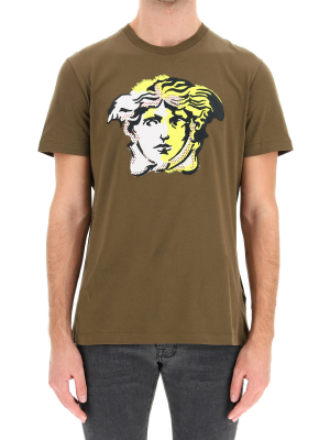 Versace Pop Medusa Embroidered Motif T-shirt